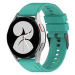 Dây đồng hồ silicone khóa đen 20mm, Dành cho Samsung Galaxy Watch 5 40mm, Dành cho Samsung Galaxy Watch 5 44mm, Dành cho Samsung Galaxy Watch 5 Pro 45mm