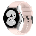 Dây đồng hồ silicone khóa đen 20mm, Dành cho Samsung Galaxy Watch 5 40mm, Dành cho Samsung Galaxy Watch 5 44mm, Dành cho Samsung Galaxy Watch 5 Pro 45mm