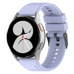 Dây đồng hồ silicone khóa đen 20mm, Dành cho Samsung Galaxy Watch 5 40mm, Dành cho Samsung Galaxy Watch 5 44mm, Dành cho Samsung Galaxy Watch 5 Pro 45mm
