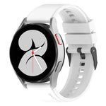 Dây đồng hồ silicone khóa đen 20mm, Dành cho Samsung Galaxy Watch 5 40mm, Dành cho Samsung Galaxy Watch 5 44mm, Dành cho Samsung Galaxy Watch 5 Pro 45mm