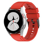 Dây đồng hồ silicone khóa đen 20mm, Dành cho Samsung Galaxy Watch 5 40mm, Dành cho Samsung Galaxy Watch 5 44mm, Dành cho Samsung Galaxy Watch 5 Pro 45mm