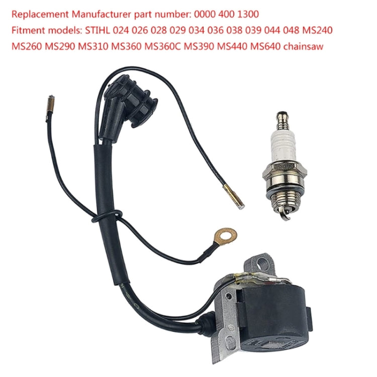 Cuộn đánh lửa áp suất cao cho STIHL MS AV028 024 026 240 260 029 034 038 039 044, Dành cho STIHL MS AV028