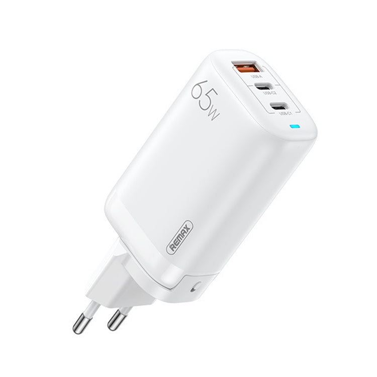 REMAX RP-U55 Territory Series Sạc nhanh 65W USB + USB-C đôi / Type-C, phích cắm EU, phích cắm UK, phích cắm CN