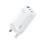 REMAX RP-U55 Territory Series Sạc nhanh 65W USB + USB-C đôi / Type-C, phích cắm EU, phích cắm UK, phích cắm CN