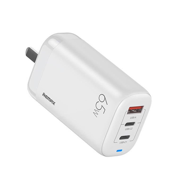 REMAX RP-U55 Territory Series Sạc nhanh 65W USB + USB-C đôi / Type-C, phích cắm EU, phích cắm UK, phích cắm CN