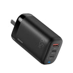 REMAX RP-U55 Territory Series Sạc nhanh 65W USB + USB-C đôi / Type-C, phích cắm CN