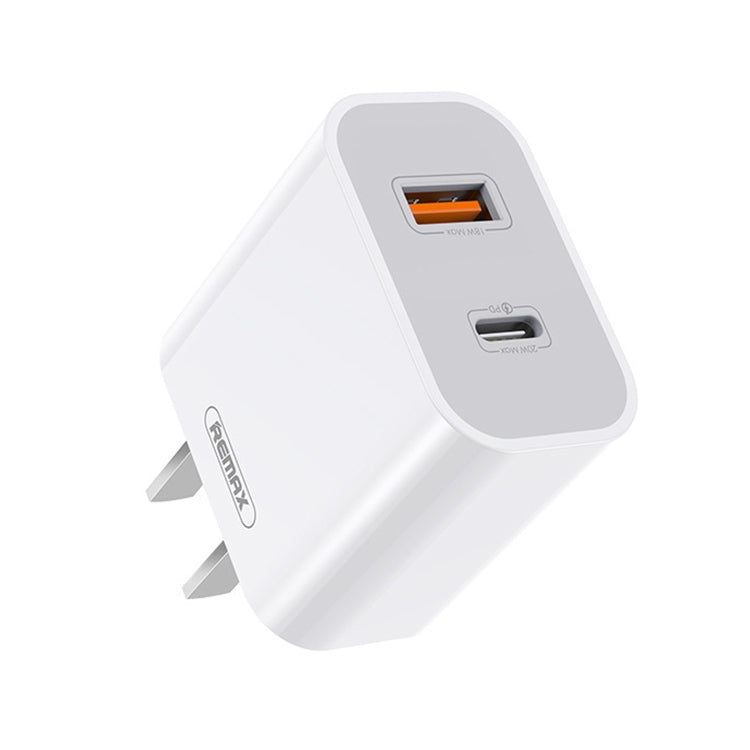 REMAX RP-U68 Speedy Series Sạc nhanh 20W USB + USB-C / Type-C, phích cắm CN, phích cắm EU, phích cắm UK, phích cắm US