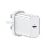 REMAX RP-U70 Jane Series Sạc nhanh 20W USB-C / Type-C PD, phích cắm CN, phích cắm UK, phích cắm US
