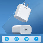 REMAX RP-U79 Speed Series Sạc nhanh đa năng 20W USB-C / Type-C, phích cắm CN, phích cắm EU, phích cắm UK