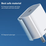 REMAX RP-U79 Speed Series Sạc nhanh đa năng 20W USB-C / Type-C, phích cắm CN, phích cắm EU, phích cắm UK