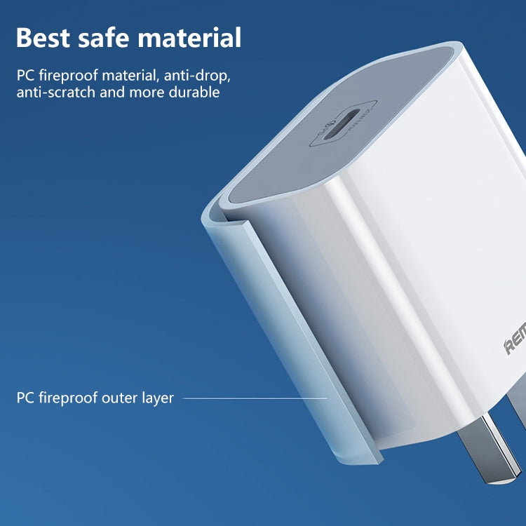 REMAX RP-U79 Speed Series Sạc nhanh đa năng 20W USB-C / Type-C, phích cắm CN, phích cắm EU, phích cắm UK