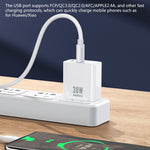 Sạc nhanh REMAX RP-U82 30W USB+USB-C/Type-C giao diện kép, phích cắm Trung Quốc, phích cắm Anh, phích cắm Mỹ