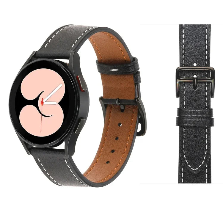 Dây đồng hồ da dệt trơn, Dành cho Samsung Galaxy Watch5 Pro 45mm/5 44mm/5 40mm