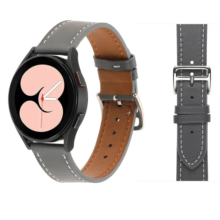Dây đồng hồ da dệt trơn, Dành cho Samsung Galaxy Watch5 Pro 45mm/5 44mm/5 40mm