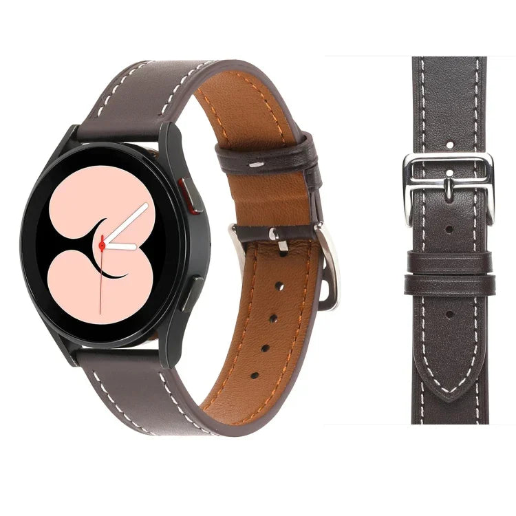 Dây đồng hồ da dệt trơn, Dành cho Samsung Galaxy Watch5 Pro 45mm/5 44mm/5 40mm