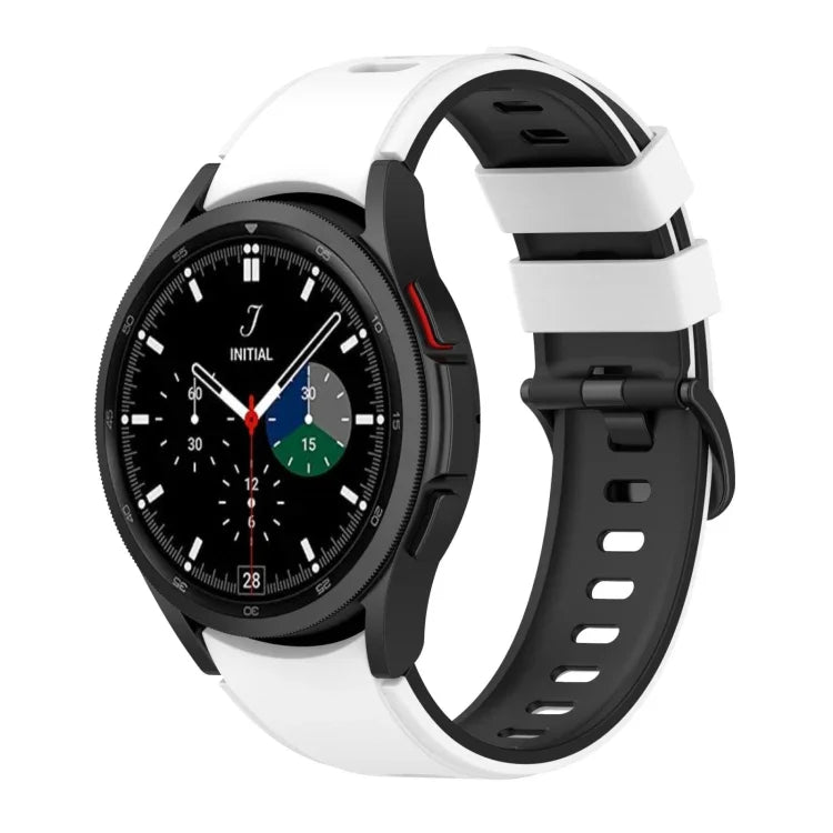 Dây đồng hồ dây silicone hai màu, Dành cho Samsung Galaxy Watch5 Pro 45mm/5 44mm/5 40mm