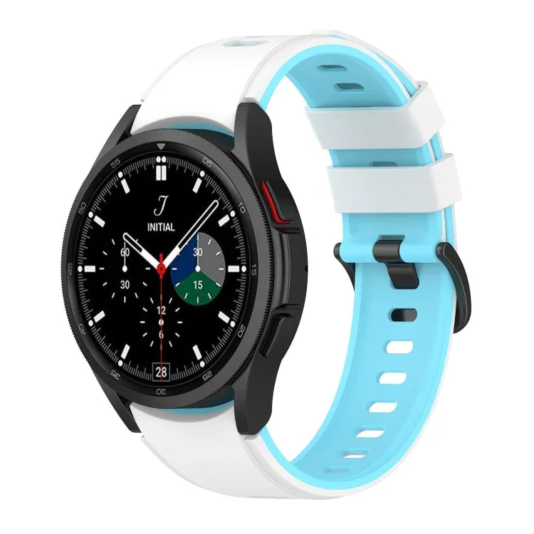 Dây đồng hồ dây silicone hai màu, Dành cho Samsung Galaxy Watch5 Pro 45mm/5 44mm/5 40mm