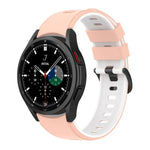 Dây đồng hồ dây silicone hai màu, Dành cho Samsung Galaxy Watch5 Pro 45mm/5 44mm/5 40mm