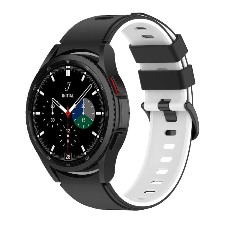 Dây đồng hồ dây silicone hai màu, Dành cho Samsung Galaxy Watch5 Pro 45mm/5 44mm/5 40mm
