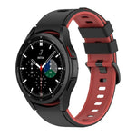 Dây đồng hồ dây silicone hai màu, Dành cho Samsung Galaxy Watch5 Pro 45mm/5 44mm/5 40mm