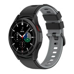Dây đồng hồ dây silicone hai màu, Dành cho Samsung Galaxy Watch5 Pro 45mm/5 44mm/5 40mm