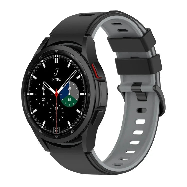 Dây đồng hồ dây silicone hai màu, Dành cho Samsung Galaxy Watch5 Pro 45mm/5 44mm/5 40mm