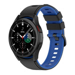 Dây đồng hồ dây silicone hai màu, Dành cho Samsung Galaxy Watch5 Pro 45mm/5 44mm/5 40mm