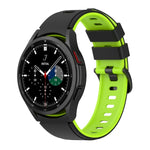 Dây đồng hồ dây silicone hai màu, Dành cho Samsung Galaxy Watch5 Pro 45mm/5 44mm/5 40mm