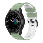 Dây đồng hồ dây silicone hai màu, Dành cho Samsung Galaxy Watch5 Pro 45mm/5 44mm/5 40mm