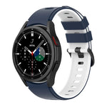 Dây đồng hồ dây silicone hai màu, Dành cho Samsung Galaxy Watch5 Pro 45mm/5 44mm/5 40mm