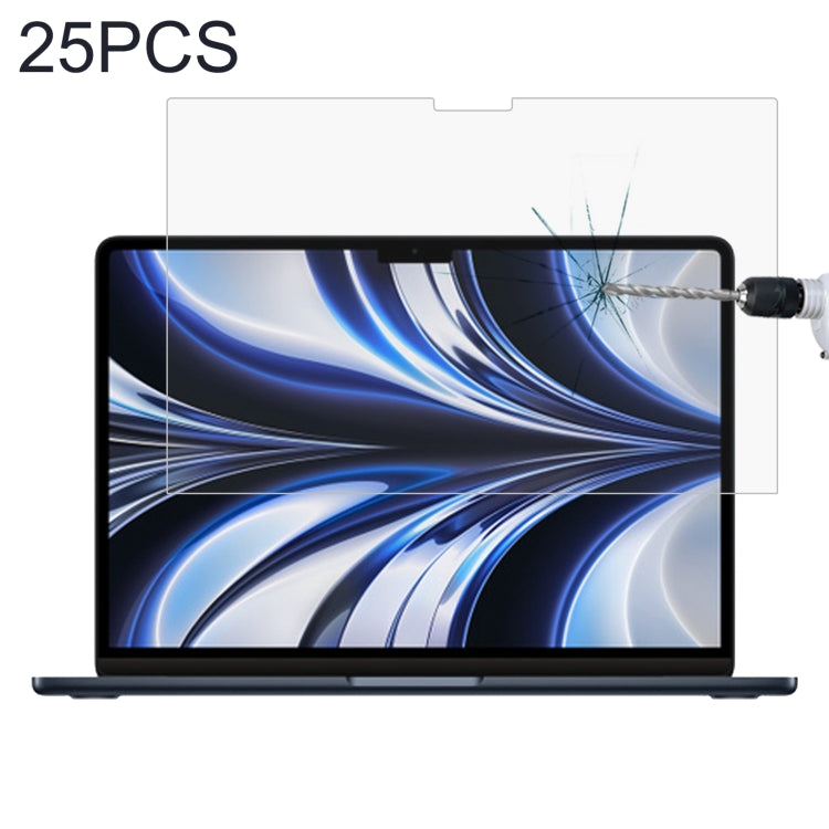 Miếng dán kính cường lực chống nổ 9H cho MacBook Air 13.6 inch A2681 / A3449, 1 chiếc, 2 chiếc, 25 chiếc