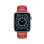 Dây đeo đồng hồ bằng da thật cho Apple Watch Series, 7 45mm / 6&SE&5&4 44mm / 3&2&1 42mm, 7 41mm / 6&SE&5&4 40mm / 3&2&1 38mm