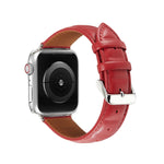 Dây đeo đồng hồ bằng da thật cho Apple Watch Series, 7 45mm / 6&SE&5&4 44mm / 3&2&1 42mm, 7 41mm / 6&SE&5&4 40mm / 3&2&1 38mm