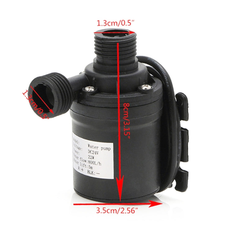 Brushless Motor Submersible Pump, DC12V 5.5M Lift, DC24V 5.5M Lift
