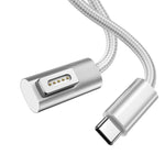 Cáp sạc 100W 5 chân MagSafe 2 (hình chữ T) sang USB-C / Type-C PD, chiều dài cáp: 1.8m, MagSafe 2 (hình chữ T)