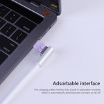 Cáp sạc 100W 5 chân MagSafe 2 (hình chữ T) sang USB-C / Type-C PD, chiều dài cáp: 1.8m, MagSafe 2 (hình chữ T)