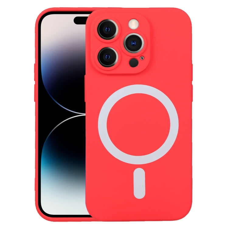 Liquid Silicone Magsafe Phone Case, For iPhone 14 Pro Max, For iPhone 14 Plus, For iPhone 14 Pro, For iPhone 14