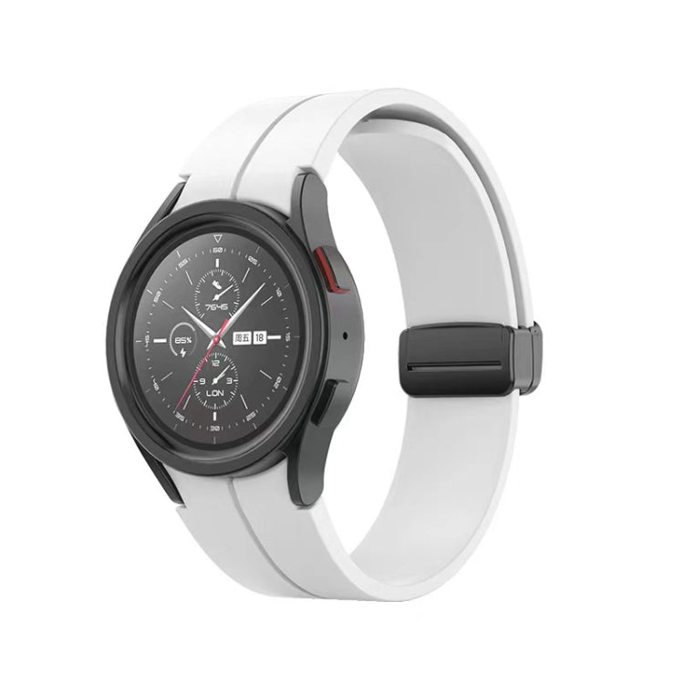 Dây đồng hồ silicone khóa gập, dành cho Samsung Galaxy Watch5 40mm / 44mm / Pro 45mm