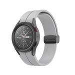 Dây đồng hồ silicone khóa gập, dành cho Samsung Galaxy Watch5 40mm / 44mm / Pro 45mm