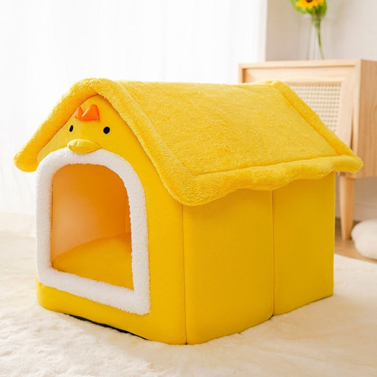 Giường thú cưng loại nhà có thể tháo rời và giặt được cho chó mèo, phụ kiện thú cưng, M
