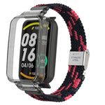 Braided Nylon Buckle Watch Band, For Xiaomi Mi Band 7 Pro