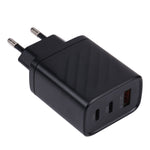 Sạc du lịch tường 3 trong 1 AR-892 QC3.0 PD20W USB + USB-C / Type-C, phích cắm EU, phích cắm UK