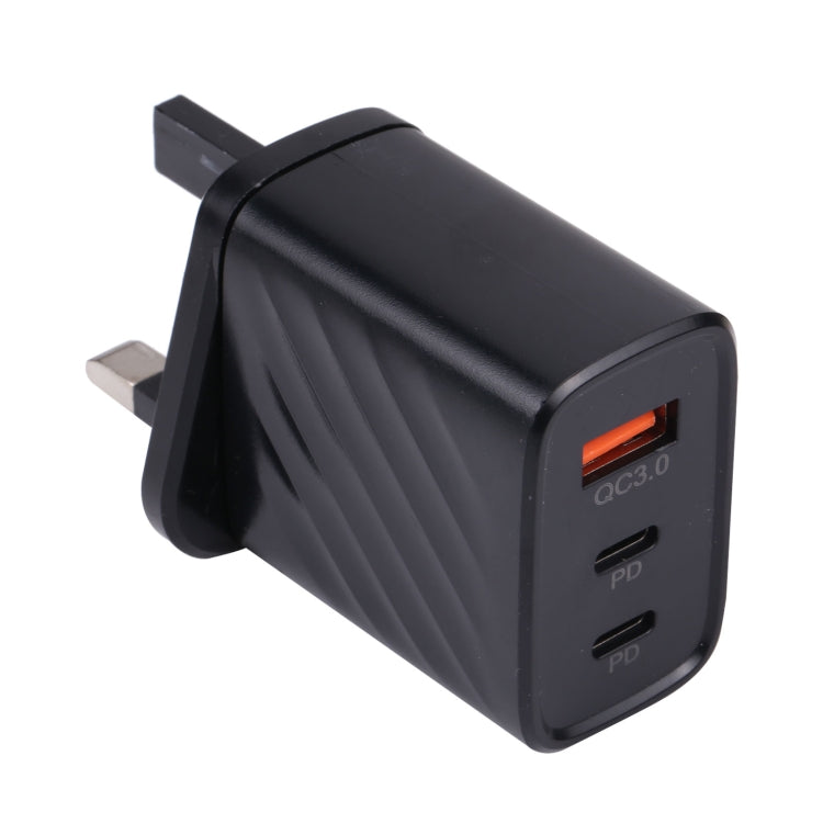 Sạc du lịch tường 3 trong 1 AR-892 QC3.0 PD20W USB + USB-C / Type-C, phích cắm EU, phích cắm UK