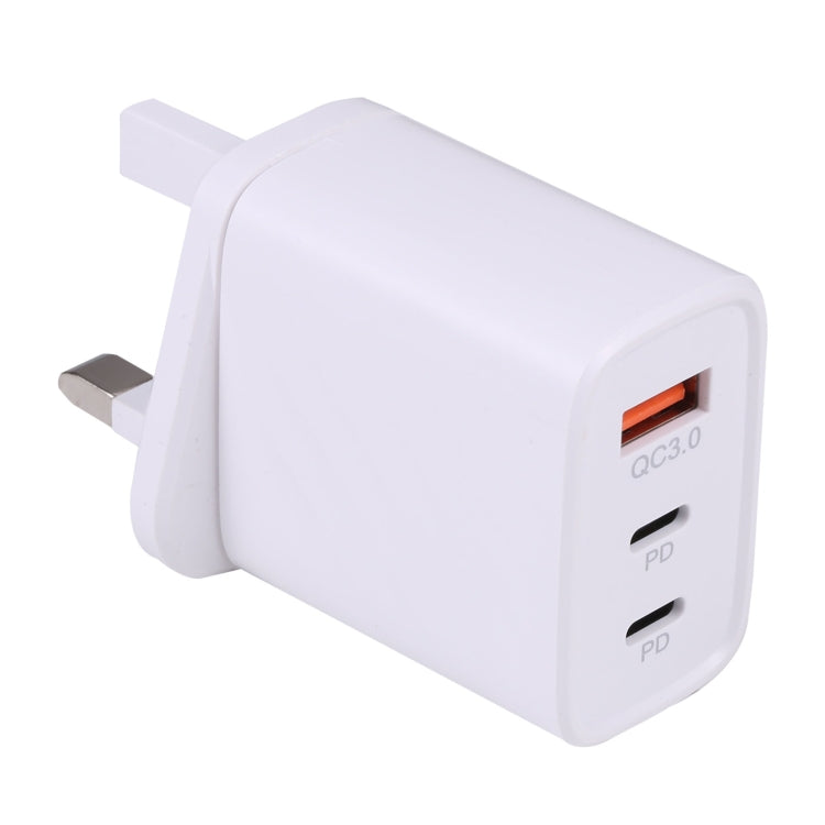 Sạc du lịch tường 3 trong 1 AR-892 QC3.0 PD20W USB + USB-C / Type-C, phích cắm EU, phích cắm UK