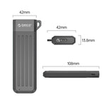 Vỏ ổ cứng M.2 SATA ORICO USB3.1 Gen1 Type-C 6Gbps