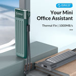 Vỏ ổ cứng M.2 SATA ORICO USB3.1 Gen1 Type-C 6Gbps