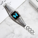 Dây đeo đồng hồ trang sức cho Apple Watch Series, 7 45mm / 6&SE&5&4 44mm / 3&2&1 42mm, 7 41mm / 6&SE&5&4 40mm / 3&2&1 38mm