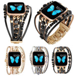 Dây đeo đồng hồ trang sức cho Apple Watch Series, 7 45mm / 6&SE&5&4 44mm / 3&2&1 42mm, 7 41mm / 6&SE&5&4 40mm / 3&2&1 38mm