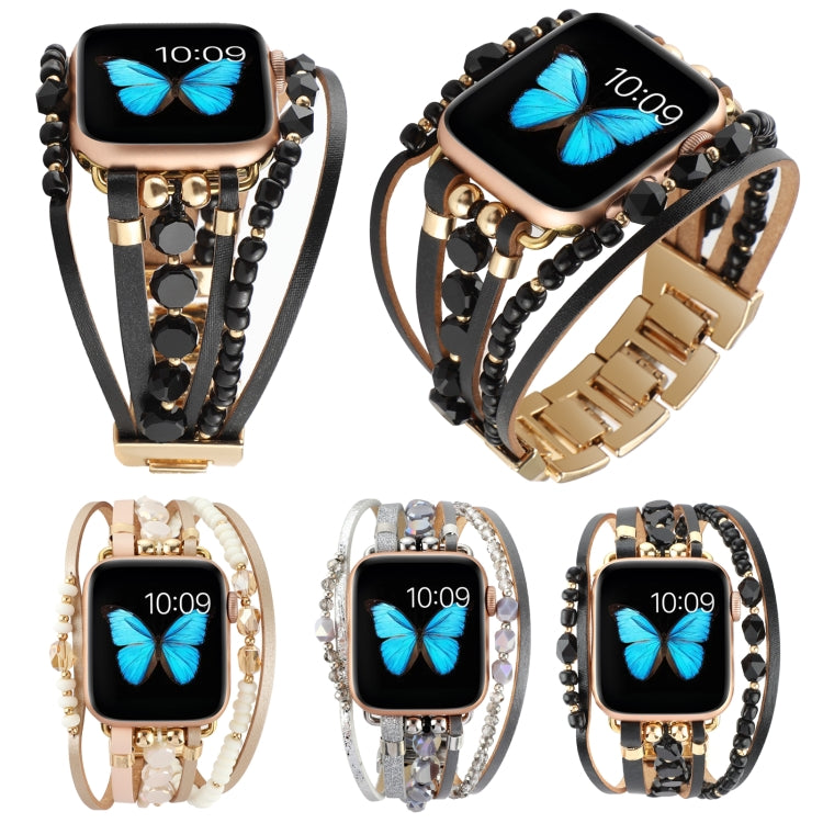 Dây đeo đồng hồ trang sức cho Apple Watch Series, 7 45mm / 6&SE&5&4 44mm / 3&2&1 42mm, 7 41mm / 6&SE&5&4 40mm / 3&2&1 38mm