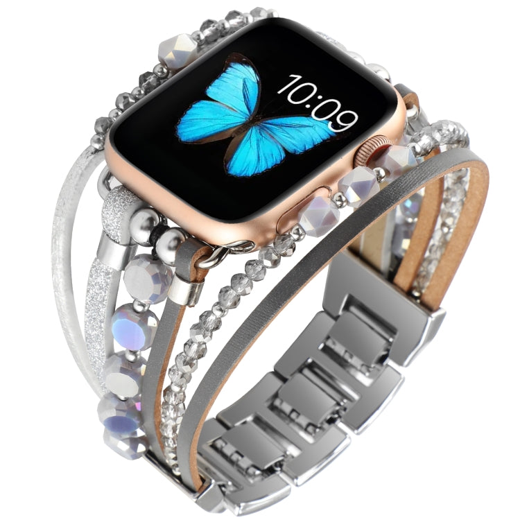 Dây đeo đồng hồ trang sức cho Apple Watch Series, 7 45mm / 6&SE&5&4 44mm / 3&2&1 42mm, 7 41mm / 6&SE&5&4 40mm / 3&2&1 38mm